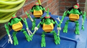 Final Faction:Toitule Droids (TMNT inspired original designs) (Final Faction) Custom Action Figure