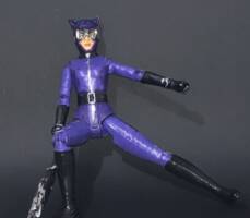 Zoe Kravitz in LEGO CATWOMAN style (Batman) Custom Action Figure
