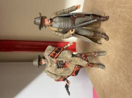 Marty McFly & Doc Brown Western Back to the Future 3 (Back to the Future) Custom Action Figure