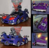Hard Rock's Car (Biker Mice from Mars) Custom Vehicle [parked and empty]