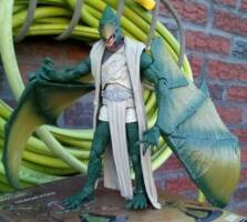 Khonshauron (fusion technique) Sauron donning Khonshu's garb (Amalgam) Custom Action Figure