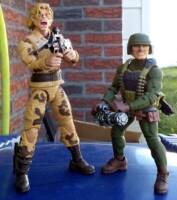 Govt.Issue James Howlett &Victor Creed (Marvel Universe) Custom Action Figure