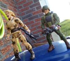 Govt.Issue James Howlett &Victor Creed (Marvel Universe) Custom Action Figure