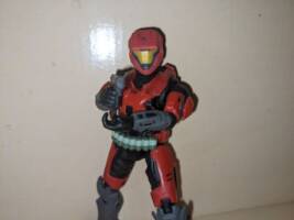 Roland-B210 (& Jonah-B283) (Halo) Custom Action Figure [Front view]