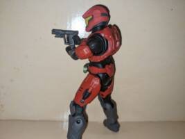 Roland-B210 (& Jonah-B283) (Halo) Custom Action Figure [Left side view]