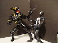 Symbiote Wolveirine (Spider-Man) Custom Action Figure