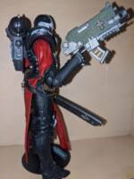 Sister of Battle/Adepta Sororitas paint mod (Warhammer) Custom Action Figure [Right side view]