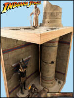 indiana jones and the Lost Tomb. (Indiana Jones) Custom Diorama / Playset