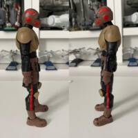 Swoop Trooper with Swoop Bike (Star Wars) Custom Action Figure
