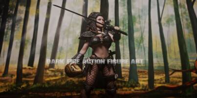 Machiko Noguchi (Phicen) (Predator) Custom Action Figure