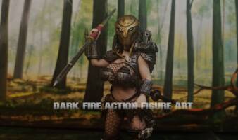 Machiko Noguchi (Phicen) (Predator) Custom Action Figure
