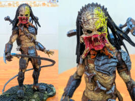 Neca Wolf Predator Unmasked (Predator) Custom Action Figure