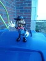 Riverboat Casino Blackjack Dealer: Mason Dixon the Marionette (Original) Custom Action Figure
