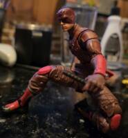 DAREDEVIL Ben Affleck (Marvel Legends) Custom Action Figure [Ben Affleck Daredevil 4]