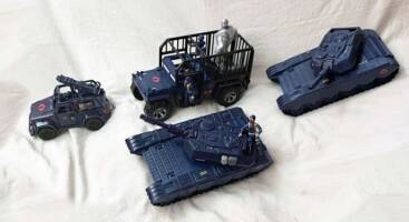 Tyco GI Joe Electric Trucking Set (Cobra half) (G.I. Joe) Custom Vehicle [Side]