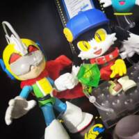 Bravoman (Pac-Man) Custom Action Figure [Bravoman and klonoa]