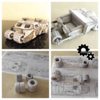 Batmobile Tumbler (Batman) Custom Vehicle [Tumbler]
