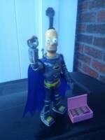 Retro Wayne Tech Robo Homer (Simpsons) Custom Action Figure