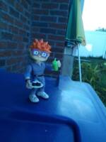 Chuckie from the Rugrats with his toy Hulk hands (Original) Custom Action Figure