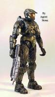 Field Wear Master Chief (Halo) Custom Action Figure