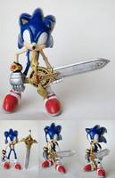 Sonic (Sonic and the Black Knight) (Sonic) Custom Action Figure
