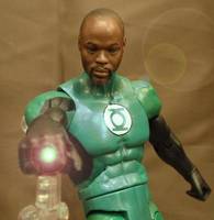 Green Lantern John Stewart (DC Superheroes) Custom Action Figure