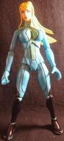 Zero-suit Samus Aran (Metroid) Custom Action Figure