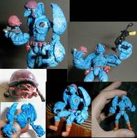 Granitor (Teenage Mutant Ninja Turtles) Custom Miniature / Figurine