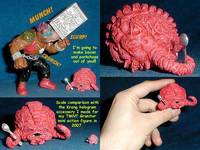"Who Ate All Of My TMNT Cereal?" (Teenage Mutant Ninja Turtles) Custom Miniature / Figurine