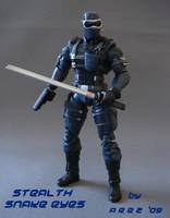 Stealth Snake Eyes (G.I. Joe) Custom Action Figure