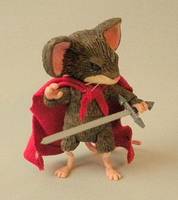 Saxon of the Mouse Guard (Mouse Guard) Custom Miniature / Figurine