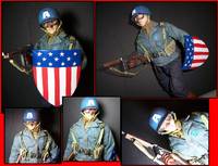 The REAL Captain America (Captain America) Custom Action Figure