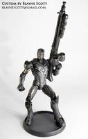 Warmachine (Iron Man Movie): Weaponized Modification (Iron Man) Custom Action Figure