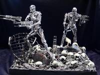 Neca Endoskeletons T -800 (Terminator) Custom Action Figure