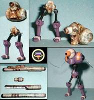 NapalmMan.EXE (Megaman) Custom Miniature / Figurine