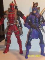 Dark Reign Hawkeye/ Bullseye (Marvel Legends) Custom Action Figure