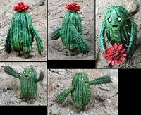 Flowering Cactoid (Final Fantasy) Custom Miniature / Figurine