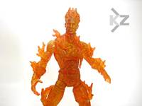 Human Torch (Fantastic Four) Custom Action Figure