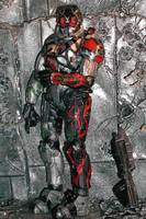 HALO -  EOD Spartan - Flame Rage Paint Job (Halo) Custom Action Figure