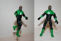 John Stewart Green Lantern (Marvel Universe) Custom Action Figure
