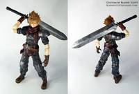 Cloud Stryfe (Marvel Legends 6" Scale) (Final Fantasy) Custom Action Figure