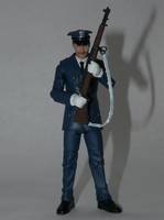 The Dark Knight MM  Joker Cop Dishonorguard (Batman - Movie Style) Custom Action Figure