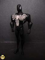 Black Spider-Man (JLU Style) (Spider-Man) Custom Action Figure