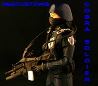 Female Cobra Officer (G.I. Joe) Custom Action Figure