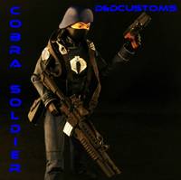 Female Cobra Officer (G.I. Joe) Custom Action Figure
