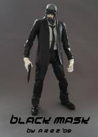 Arez' Dcu Black Mask (DC Universe) Custom Action Figure