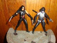 X-23 & Domino ( X-Force) (Marvel Universe) Custom Action Figure