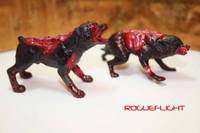 Alice and Zombie Dogs (Resident Evil) Custom Action Figure