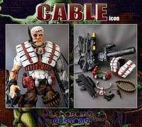 Cable Icon Fully Loaded (Marvel Legends) Custom Action Figure