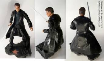 David Boreanaz as ANGEL (ML-Articulation) (Buffy the Vampire Slayer) Custom Action Figure